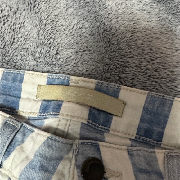 Joe’s Blue and White Striped jeans - Picture 3 of 6